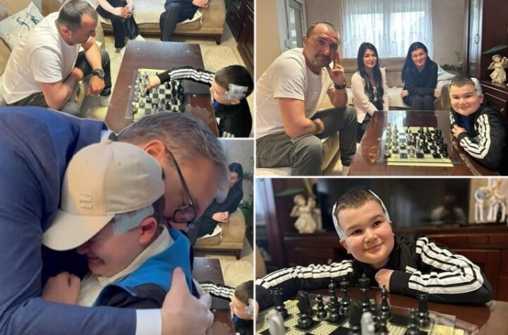 TO MI JE BIO NAJBOLJI DAN U ŽIVOTU! Andrija ne skida osmeh sa lica nakon posete Vučića: Stigao mi je i obećani šah...