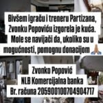 BIVŠEM IGRAČU PARTIZANA IZGORELA KUĆA: Tokom korone jedva je ostao živ, sad ga snašla nova nesreća