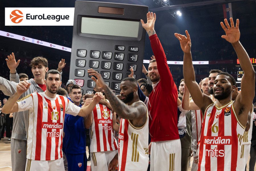 DELIJE, RAČUNALI SMO ZA VAS: Ovo su svi scenariji za Zvezdu u Evroligi