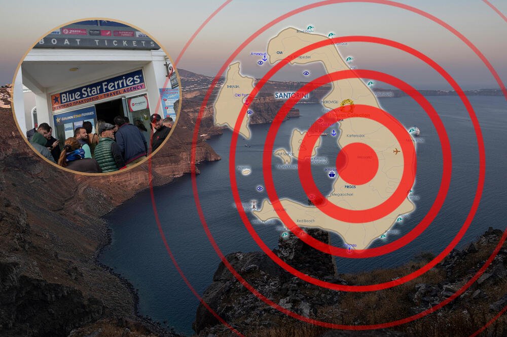 Jak zemljotres pogodio Grčku!