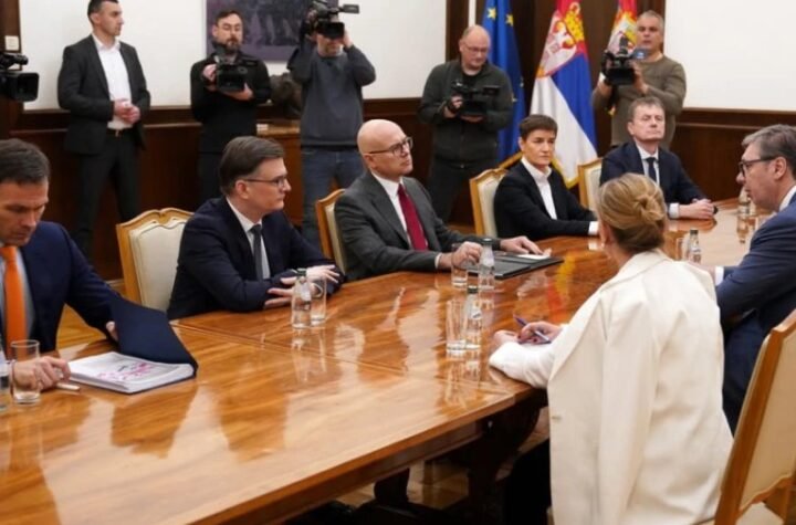 Ministar Mali zajedno sa Vučićem prisustvovao konsultacijama sa predstavnicima stranaka (FOTO)