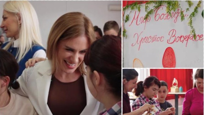 OPLEMENILI SU NAŠU DUŠU, NAUČILI NAS DA JE RADOST UVEK U TRENUCIMA: Ministarka Stamenkovski pred Vaskrs provela dan u Ustanovi za decu i mlade u Sremč