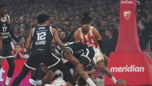 PARTIZAN POBEDOM ZAVRŠIO TURBULENTNU SEZONU U EVROLIGI: Crno-beli na oproštaju savladali Baskoniju