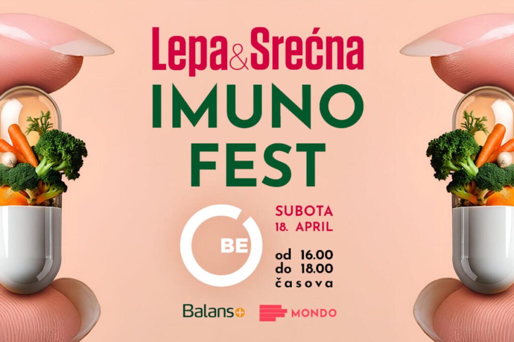 Prolećni Imuno Fest u organizaciji magazina „Lepa&Srećna“
