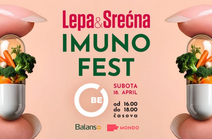 Prolećni Imuno Fest u organizaciji magazina „Lepa&Srećna“