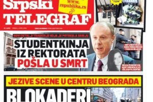 STUDENTKINJA IZ REKTORATA POŠLA U SMRT: Čitajte u Srpskom telegrafu!