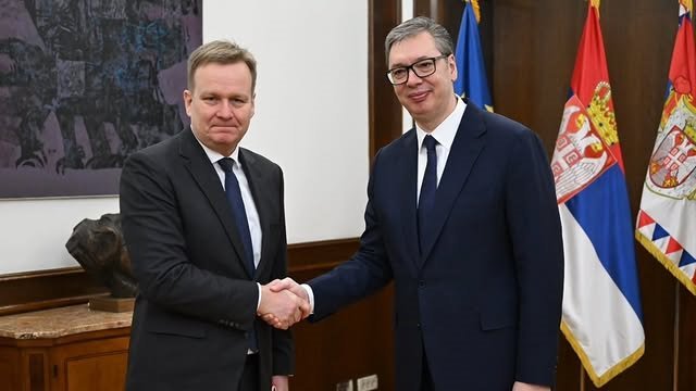 TAČNO U 10 SATI: Vučić se sastaje sa Peterom Sorensenom