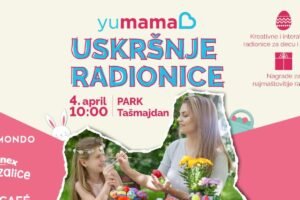 Tašmajdanski park, u srcu Beograda, u subotu 4. arila pretvoriće se u čarobno mesto gde mašta nema granice!