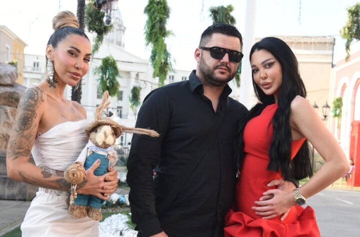 Trio koji pravi TEKTONSKE POREMEĆAJE! Aneli, Asmin i Maja pozirali zajedno, Durdžić okrenuo leđa bivšoj ženi! (FOTO)