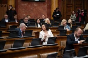 VIŠE NE ZNAJU GDE UDARAJU! Blokaderi napali opoziciju u Skupštini! (FOTO)