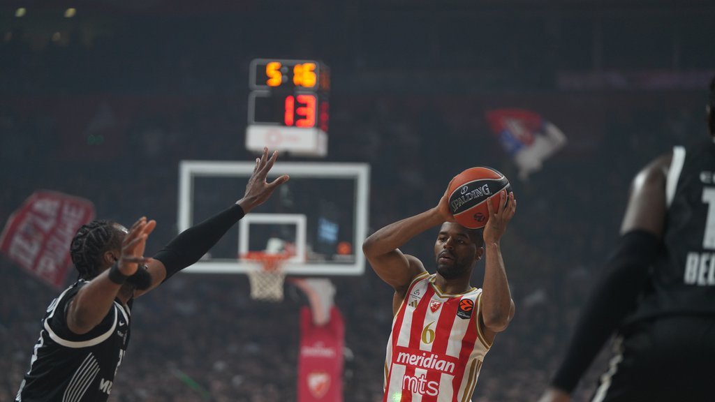 ZVEZDA PRVA, A PARTIZAN DRUGI U EVROLIGI: Srpski timovi su po ovom paramteru - UBEDLJIVO najbolji u Evropi