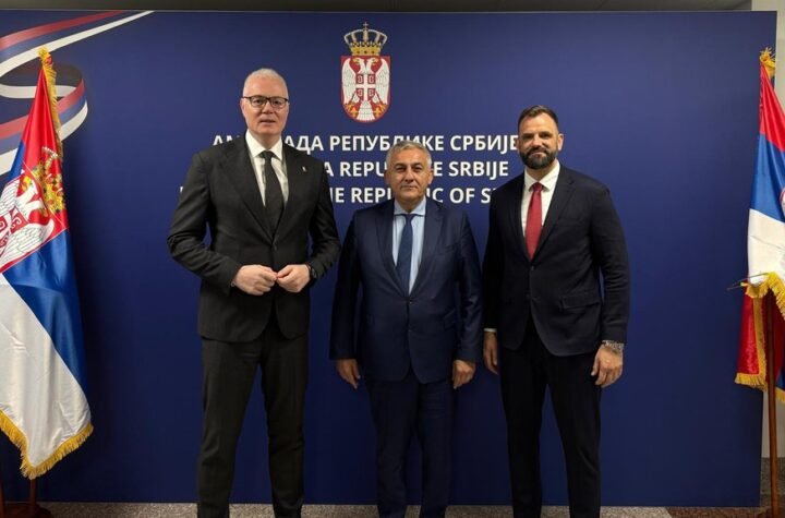 Ambasador Todorov ugostio Dejana Tomaševića predsednika i Dejana Bojovića, generalnog sekretara Olimpijskog komiteta Srbije