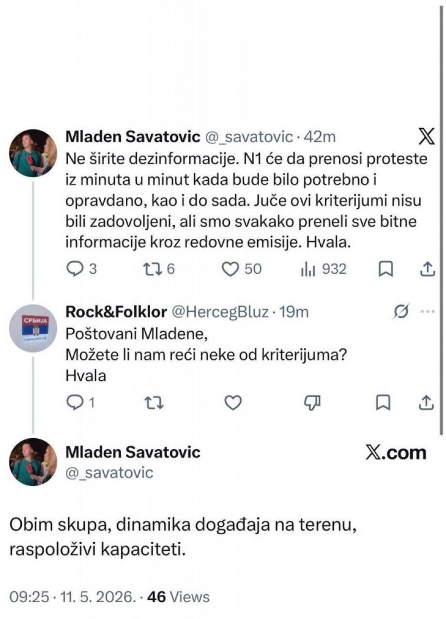 BLOKADERSKI N1 POTVRDIO: Jučerašnji skup blokadera potpuno pukao!