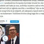 BRNABIĆEVA PATOSIRALA TAJKUNSKE MEDIJE! Za njih razgovor Vučića i Ursule fon der Lajen nije vest! (FOTO)