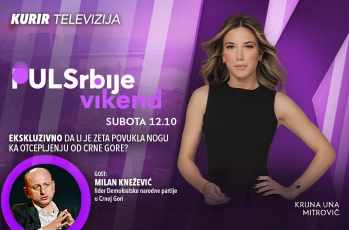 EKSKLUZIVNO: Milan Knežević u studiju INFO TV - Da li je Zeta povukla nogu? - Puls Srbije vikend, danas od 12.10