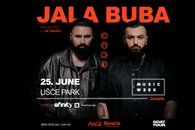 EKSKLUZIVNO SAZNAJEMO! JALA BRAT & BUBA CORELLI 25. juna na specijalnom NULTOM danu Belgrade Music Week 26 na UŠĆU