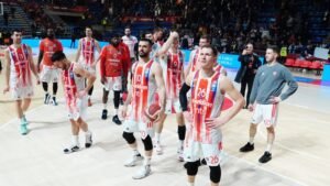 Košarkaši Crvene zvezde bolji od Cedevita Olimpije: Pobeda za plasman u polufinale ABA lige
