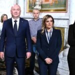 Ministarka Đurđević Stamenkovski sa sinovima na Spasovdanskoj litiji: Majko Božija, carice nebeska, sačuvaj i blagoslovi svu decu, pa naposletku i moj