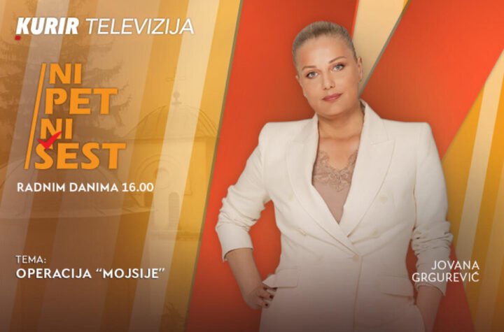 OPERACIJA “MOJSIJE” - u današnjoj emisiji “NI 5 NI 6” od 16.00