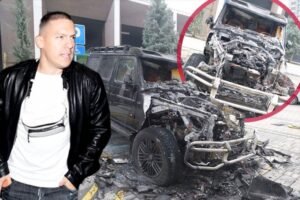Baka Prase zapaljen auto