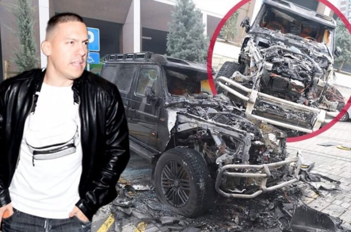 Baka Prase zapaljen auto