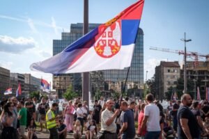 Protest na Trgu Slavija: Skup na poziv studenata u blokadi