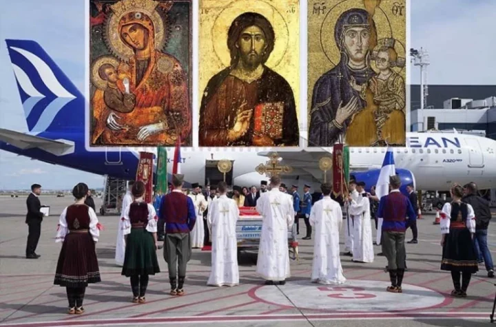 SA SVETE GORE: U BEOGRAD STIGLE NAJVREDNIJE IKONE-ZAŠTITNICE IZ CARSKE LAVRE! Moćna poruka s Hilandara za spas Srbije!