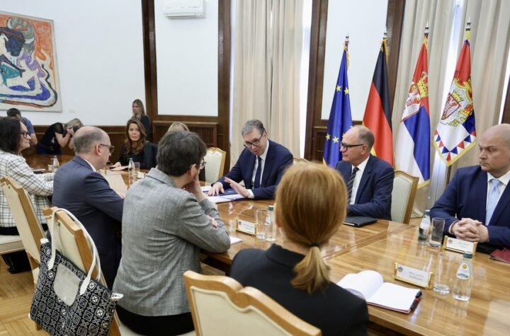 SASTANAK ODRŽAN U PREDSEDNIŠTVU: Vučić se sastao sa Nilsom Anenom