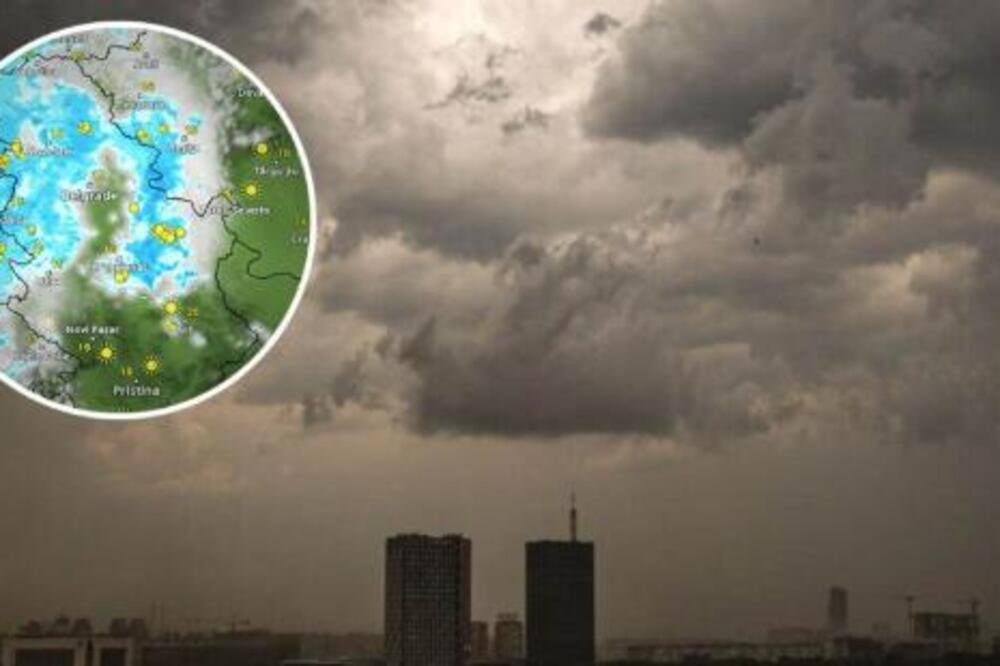 Samo što nije počelo, RHMZ izdao veliko upozorenje: Udariće nas jako nevreme, evo kada tačno i gde