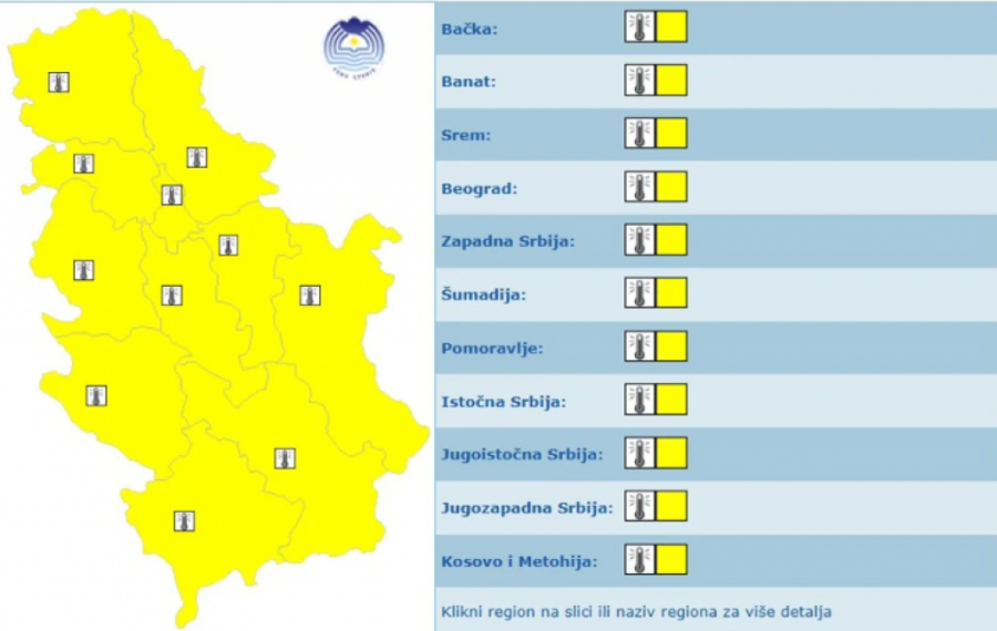 TOPLOTNI UDAR U SRBIJI! Temperatura ide iznad proseka, RHMZ popalio alarme: Sledi nam PREOKRET, OVI GRADOVI da se pripreme za nevreme!