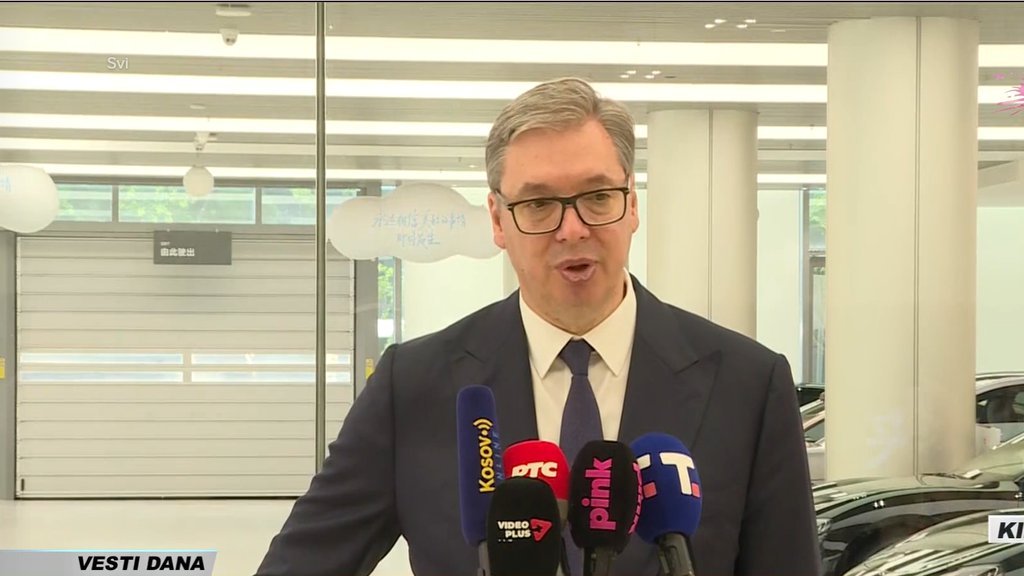 UŽIVO NA TV PINK I PINK.RS Vučić se obraća iz Kine: Mogao sam mnogo da naučim o svemu tome što je Kina postigla od '49. godine