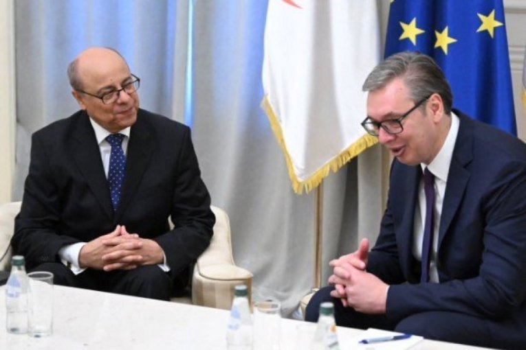VUČIĆ PRIMIO FATAHA MAHRAZA U OPROŠTAJNU POSETU: Srbija visoko ceni iskreno prijateljstvo i dugogodišnju saradnju sa Alžirom! (FOTO)