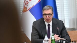 VUČIĆ SE SASTAO SA STUDENTIMA HARVARDA I MIT: Prijem u Palati Srbija