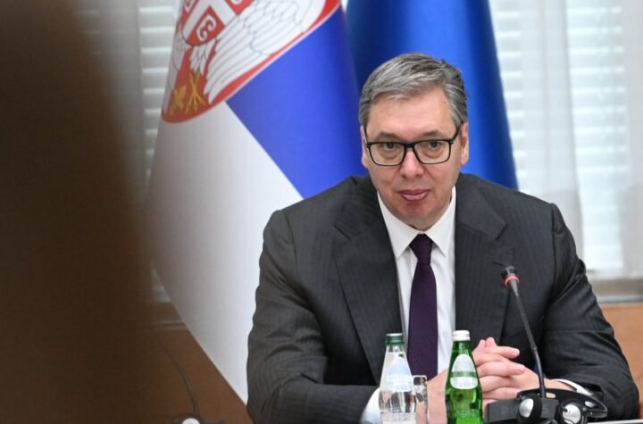 VUČIĆ SE SASTAO SA STUDENTIMA HARVARDA I MIT: Prijem u Palati Srbija