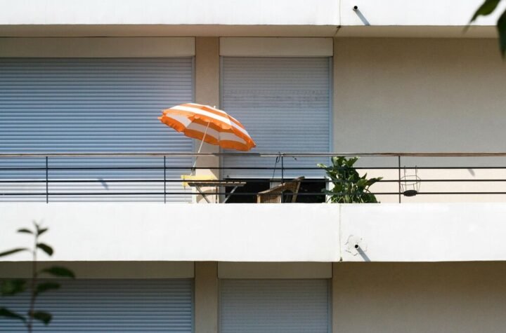 balkon, stan, zgrada