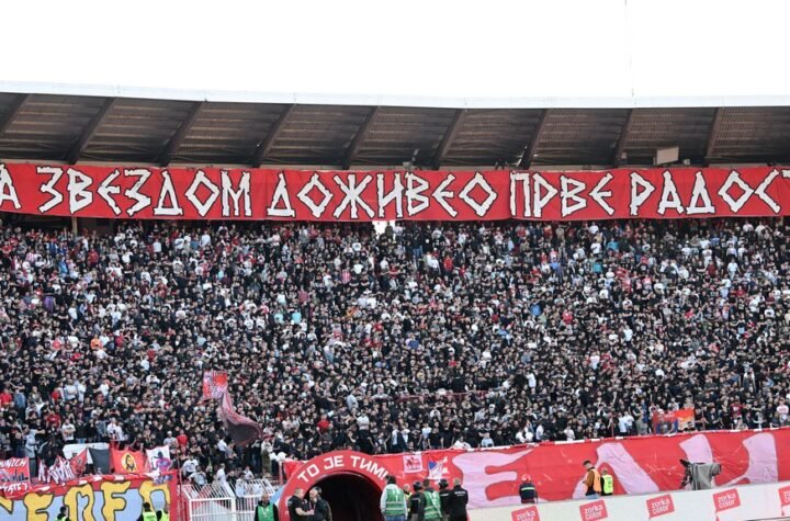 Zvezda časti navijače za proslavu titule, besplatno na OFK Beograd!