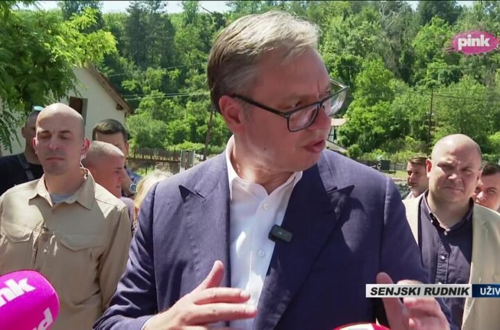 'AMBULANTA ĆE DOLAZITI ČEŠĆE, NA SVAKE DVE NEDELJE' Vučić saopštio sjajne vesti za narod u Senjskom rudniku