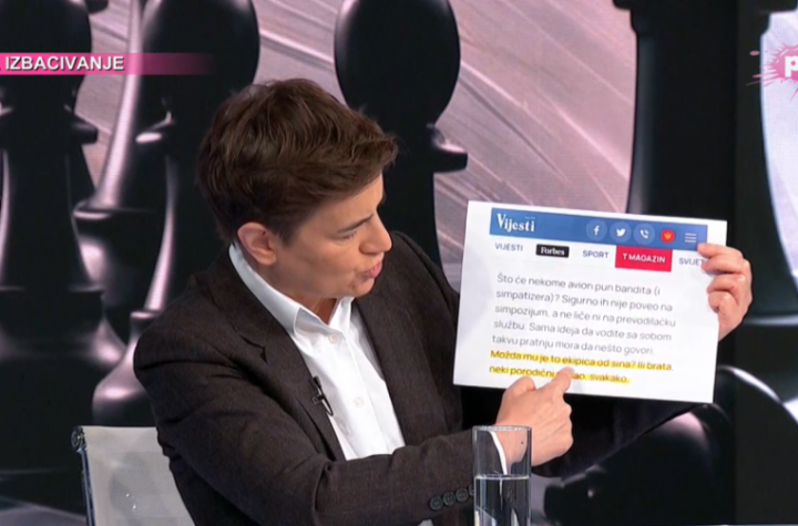 BRNABIĆEVA BRUTALNO ODGOVORILA MILIĆEVIĆU! Vučić je objavio rat Zviceru i time stavio svoju glavu u torbu!