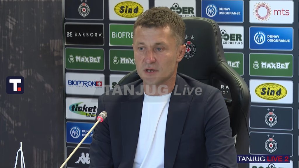EMOCIJE I EUFORIJA U HUMSKOJ: Saša Ilić zvanično predstavljen kao novi trener Partizana – Ovo je moj najveći izazov u karijeri, spreman sam!