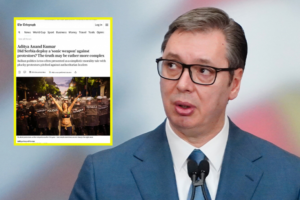 I BRITANCI PIŠU O NAJVEĆEM BLOKADERSKOM MITU! Afera "zvučni top" bez ikakvih dokaza, mesecima je lažno pripisivali Vučiću!