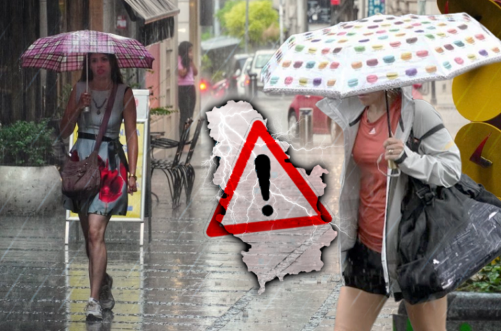 NEVREME SAMO ŠTO NIJE POČELO! Hitno se oglasio RHMZ: Stižu grad, olujni vetar i jaka grmljavina - Ovi delovi zemlje PRVI NA UDARU!