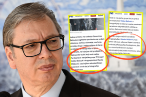 NOVO CRTANJE METE! N1 u naslovu Belivuka povezuje sa Vučićem, a u tekstu stoji da je FALSIFIKAT! BRUTALNI LINČ BLOKADERA U RASULU