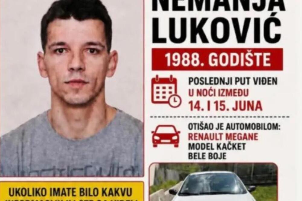 Nestao Nemanja (38) iz Kragujevca