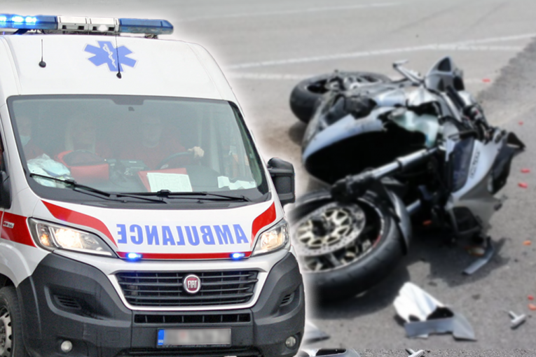 POVREĐENI MOTOCIKLISTA I BICIKLISTA! Teška noć u Beogradu!