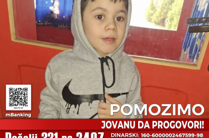 Pomozimo Jovanu slanjem 331 na 2407