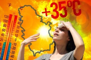 SPREMITE SE ZA JOŠ JEDAN TROPSKI DAN! U Srbiji danas temperatura do 36 stepeni!