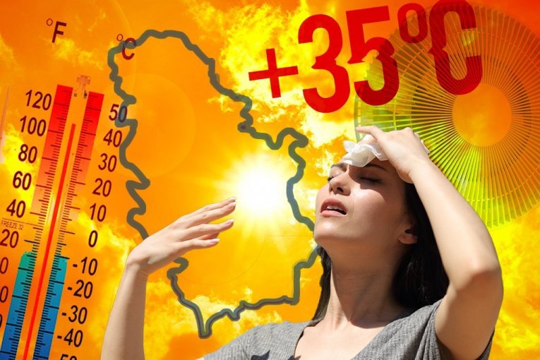 SPREMITE SE ZA JOŠ JEDAN TROPSKI DAN! U Srbiji danas temperatura do 36 stepeni!