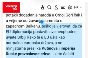 SRAMNO! Hrvatska bi da sruši Vučića jer odbija sramne ucene! Upregli su sve službe i medije! (FOTO)