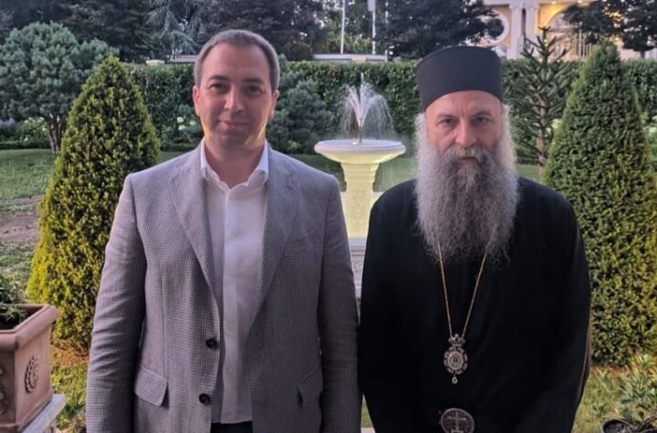 "TAJ ZAVET OBAVEZUJE...!" Selak razgovarao sa patrijarhom srpskim Porfirijem uoči Vidovdana! (FOTO)