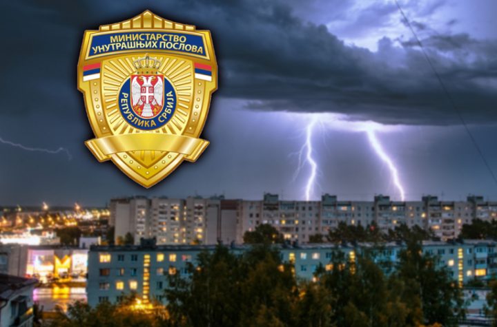 UKINUTA VANREDNA SITUACIJA ZBOG NEVREMENA! Oglasio se MUP posle jake oluje!